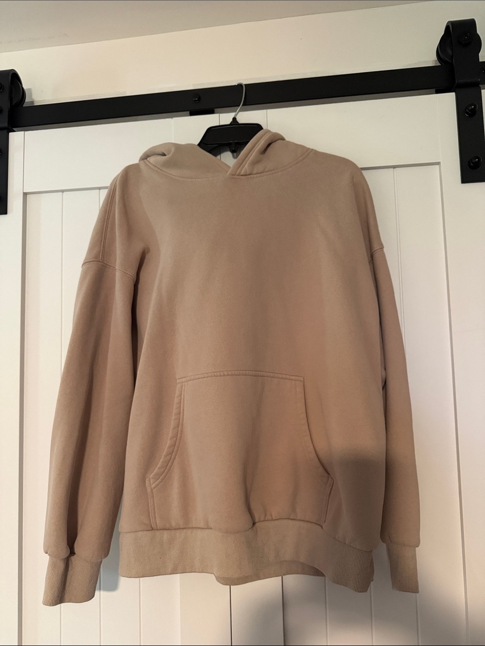 Women's Neutral Beige Pullover Hoodie
